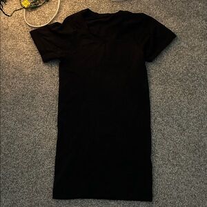 Black Lululemon Swiftly Tech Short Sleeve Hip-Length Shirt